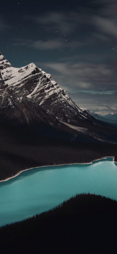 Fond d'écran iPhone Peyto Lake Banff Canada 5k