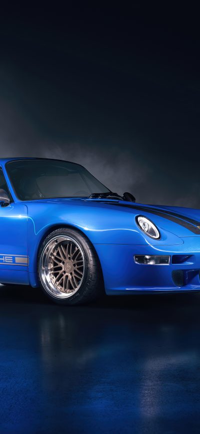 Fond d'écran iPhone Porsche 911 Gunther Werks 5k