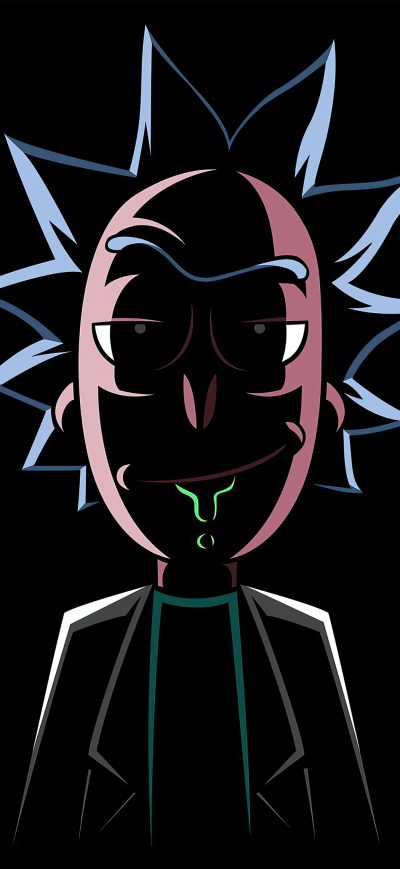 Fond d'écran iPhone Rick Sanchez 4k 2020