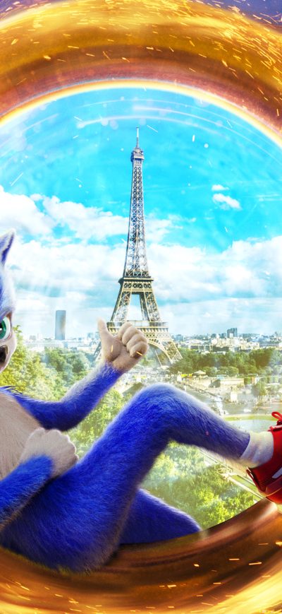 Fond d'écran iPhone 2019 Sonic The Hedgehog 4k