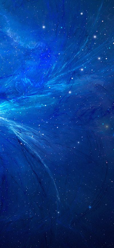 Fond d'écran iPhone Blue Explosion Space