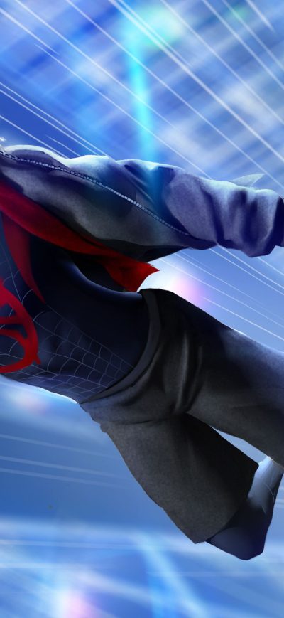 Fond d'écran iPhone ArtMiles Morales