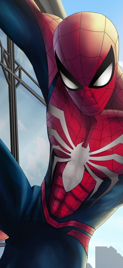 Fond d'écran iPhone Insomniac Spiderman