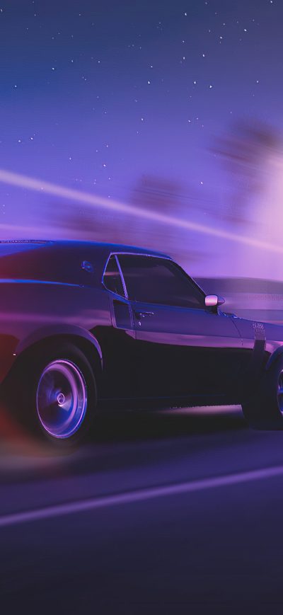 Fond d'écran iPhone Ford Mustang The Crew 2 Game 4k
