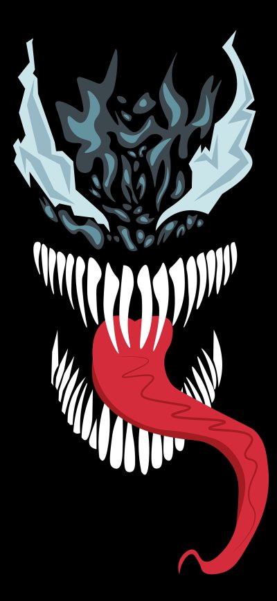 Fond d'écran iPhone Venom Oled Illustration 5k