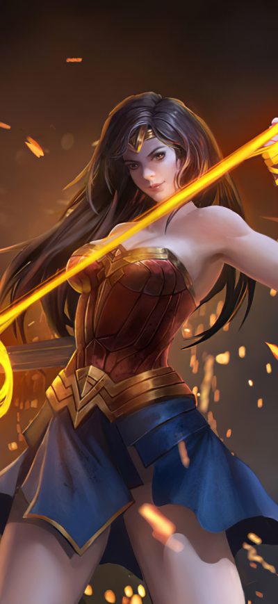 Fond d'écran iPhone Wonder Womanartnew