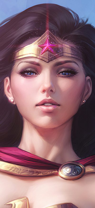Fond d'écran iPhone Wonder Woman 4knew Art