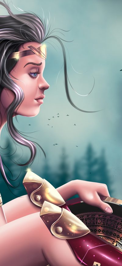 Fond d'écran iPhone Wonder Woman Fan Arts