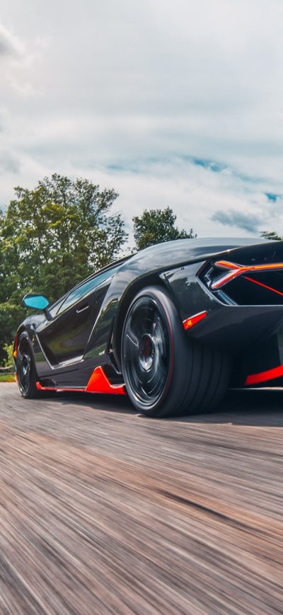 Fond d'écran iPhone Lamborghini Centenario Coupe Rear