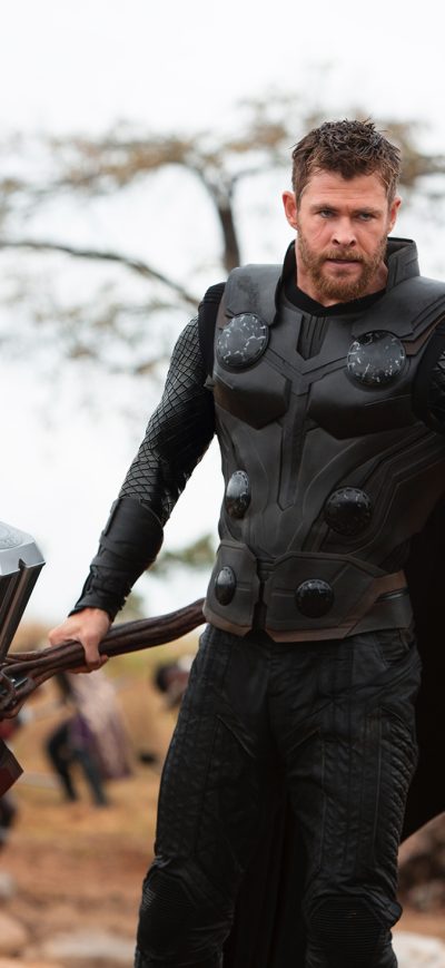 Fond d'écran iPhone Thor Avengers Infinity War
