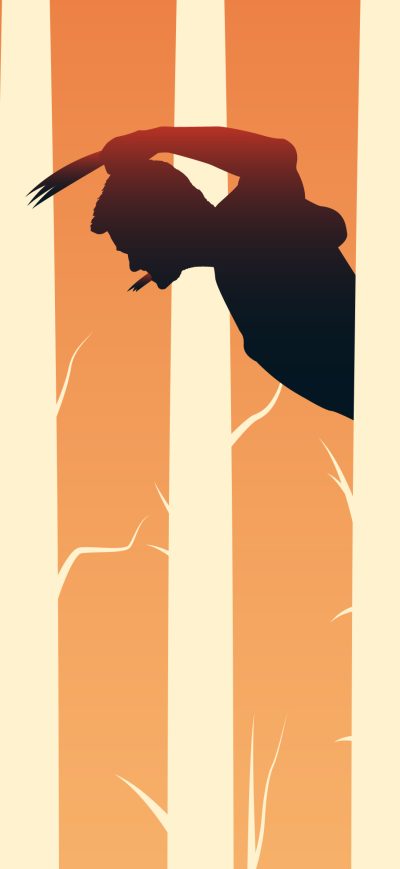 Fond d'écran iPhone Logan Movie Art