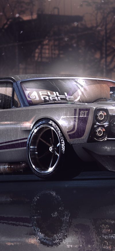 Fond d'écran iPhone Muscle Car Graphical Art