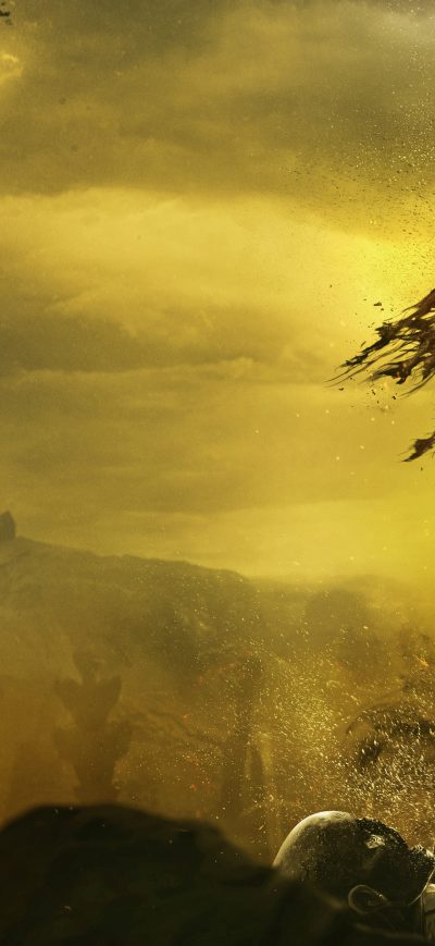 Fond d'écran iPhone Dark Souls 3 Cinder 5k