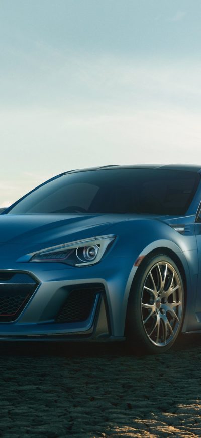 Fond d'écran Subaru STI Concept Car sur iPhone