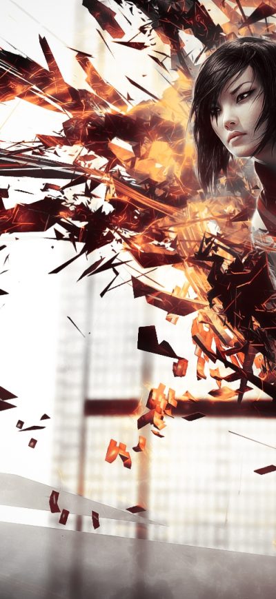 Fond d'écran iPhone Mirrors Edge 2 HD Game Faith Cornors