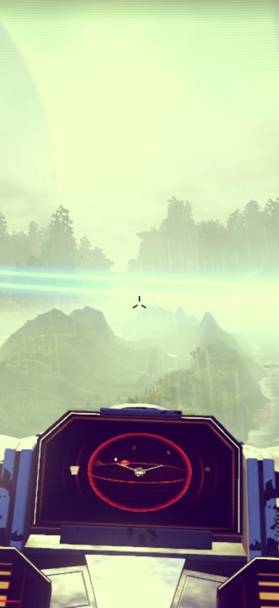 Fond d'écran iPhone Space Craft No Mans Sky Game