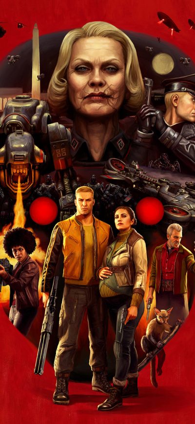 Fond d'écran iPhone Face Of Death Wolfenstein II The New Colossus