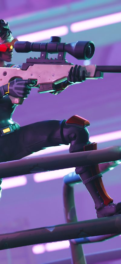 Fond d'écran iPhone 4k Fortnite Sniper Shot