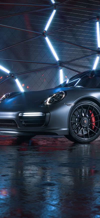 Fond d'écran iPhone Porsche 911 Turbo S CGI