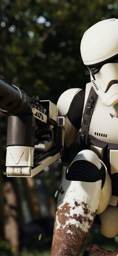 Fond d'écran iPhone Stormtrooper Star Wars Battlefront 2 4k