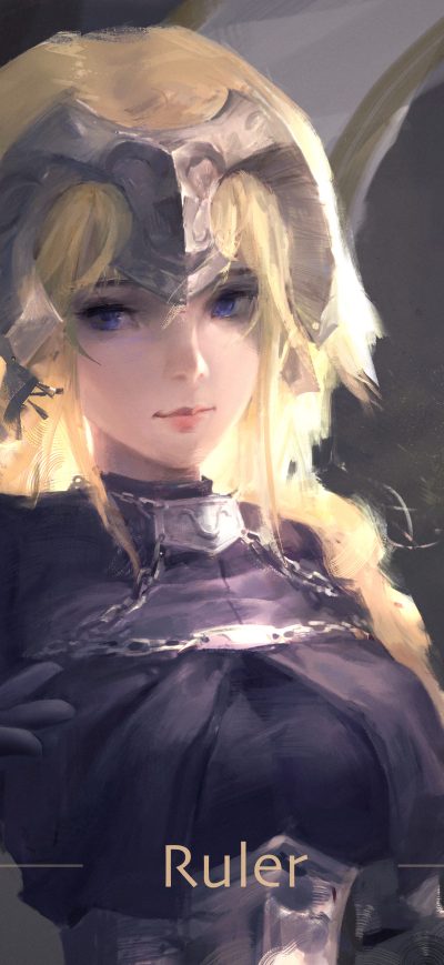 Fond d'écran iPhone Jeanne D Arc Ruler Fate Grand Order