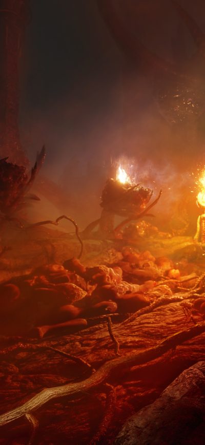 Fond d'écran Agony 2018 sur iPhone