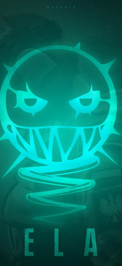 Fond d'écran iPhone Ela Tom Clancys Rainbow Six Siege Minimalism 12k