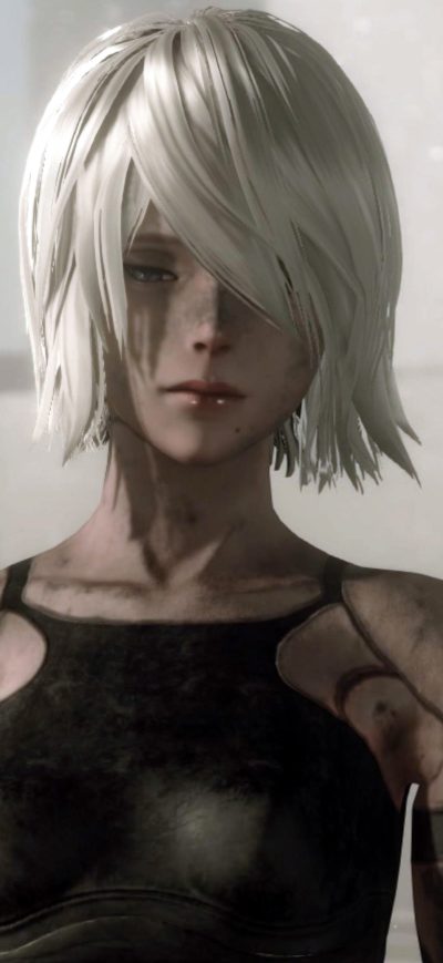 Fond d'écran Yorha 2B NieR Automata sur iPhone