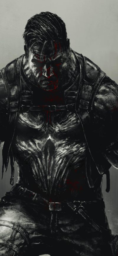 Fond d'écran iPhone Punisher New Art
