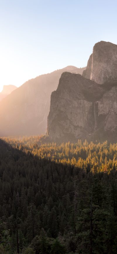 Fond d'écran iPhone Yosemite Valley 4k