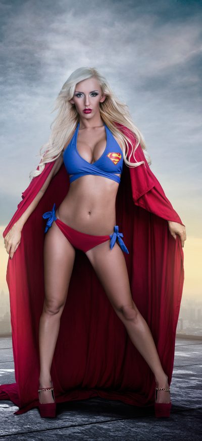 Fond d'écran iPhone Supergirl Cosplay