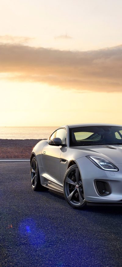 Fond d'écran iPhone Jaguar F Type 2018