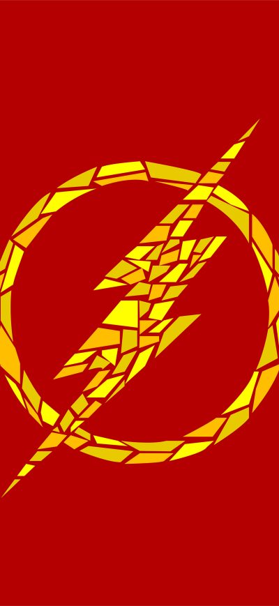 Fond d'écran iPhone The Flash Logo Artwork