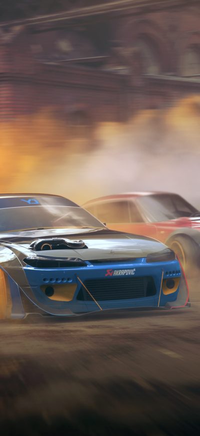 Fond d'écran iPhone Nissan Silvia S15 Drifting