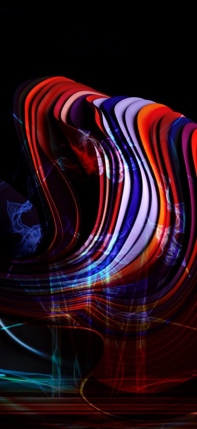 Fond d'écran iPhone Moving Spectrum Abstract 4k