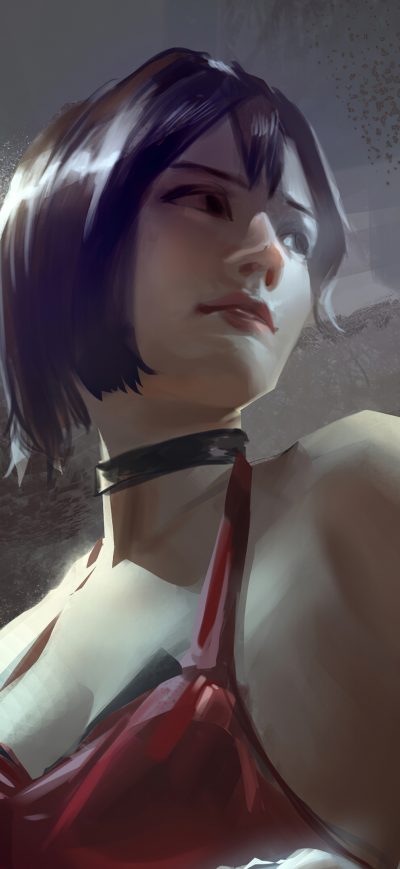 Fond d'écran iPhone Ada Wong Art 4k
