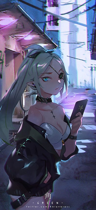 Fond d'écran iPhone Pirate Devil Girl 4k