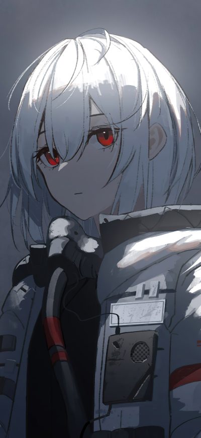 Fond d'écran iPhone Observer Anime Girl 5k