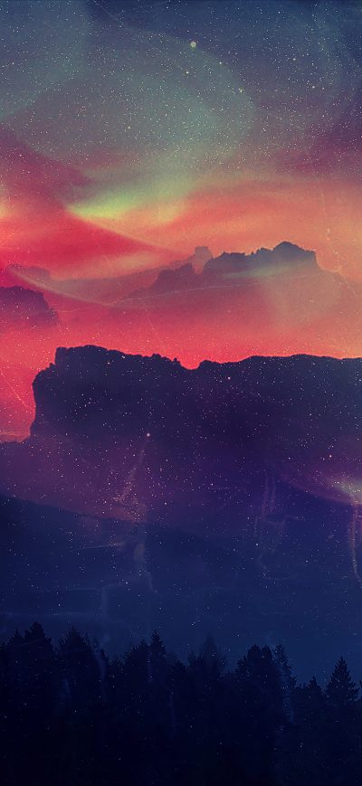 Fond d'écran iPhone Astronomy Dark Galaxy 4k