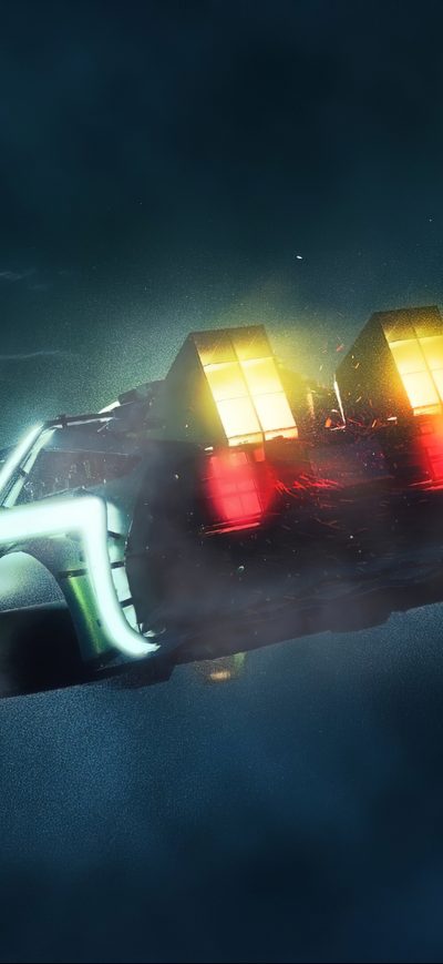 Fond d'écran iPhone Back To The Future 4k