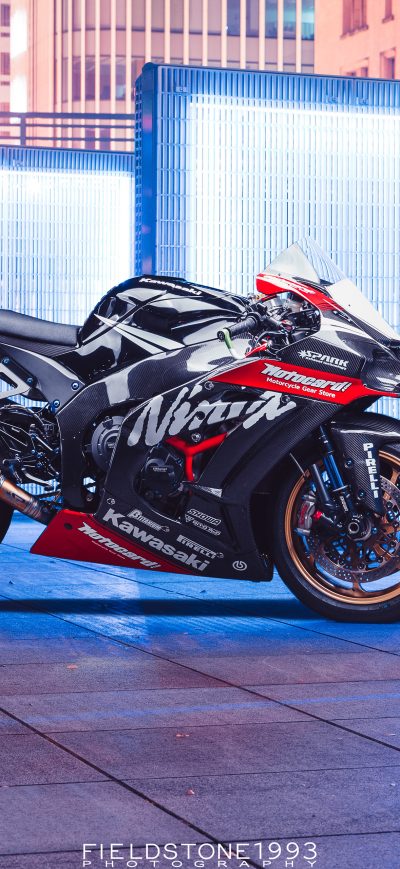 Fond d'écran iPhone 2018 Kawasaki Zx10r 4k