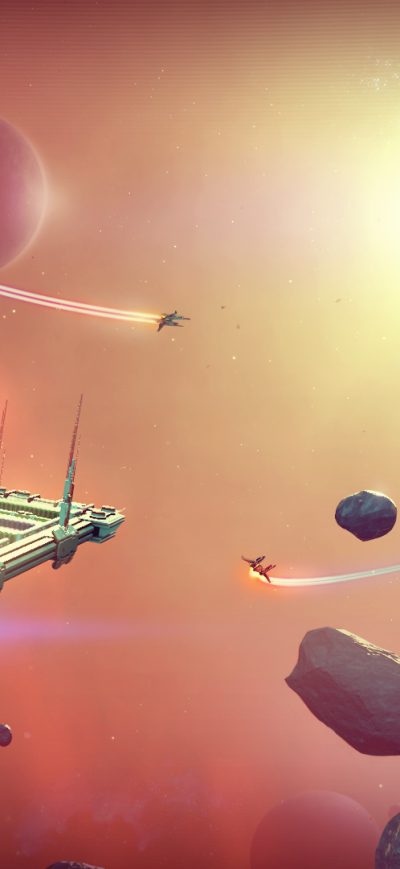 Fond d'écran iPhone No Mans Sky Spacecraft