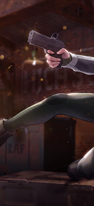 Fond d'écran iPhone Rainbow Six Siege ELA