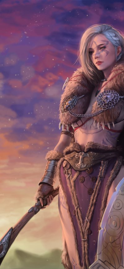 Fond d'écran iPhone Black Desert Online 4k