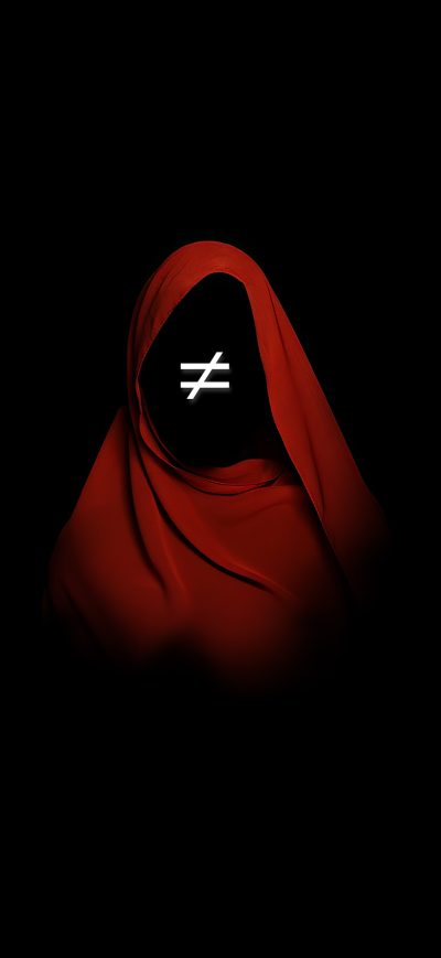 Fond d'écran Not Equal 4k sur iPhone
