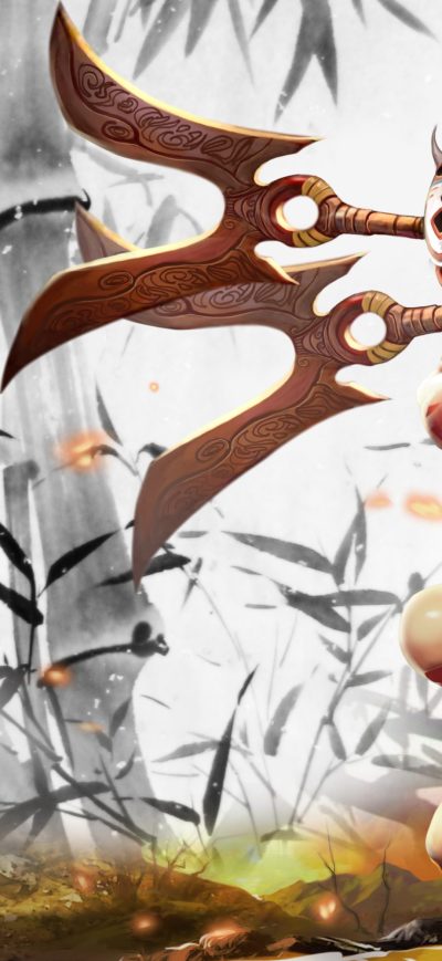 Fond d'écran iPhone Akali League Of Legends 4k