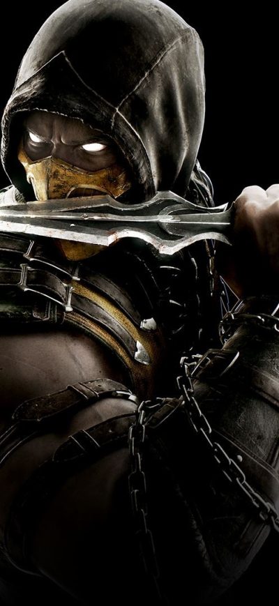 Fond d'écran iPhone Scorpion Mortal Kombat
