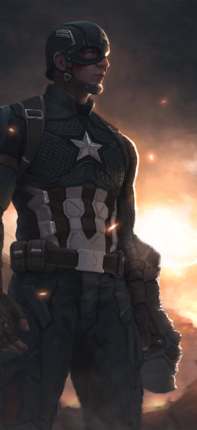 Fond d'écran iPhone 4k Captain America 2020 Artwork
