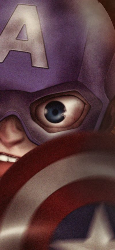 Fond d'écran iPhone Chibi Captain America