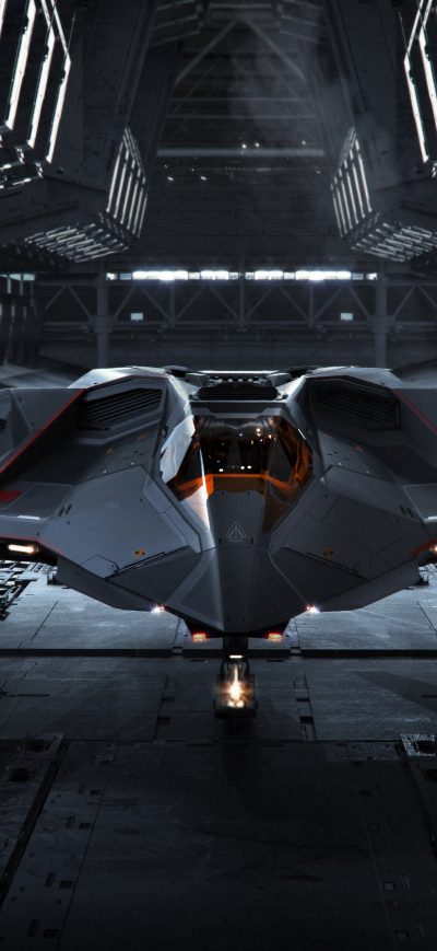 Fond d'écran iPhone Spaceship Star Citizen 4k